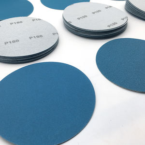 PSA <strong>Sanding</strong> <strong>Disc</strong> Abrasive Velcro <strong>Disc</strong> Blue Aluminum Oxide Round Sandpaper 125mm 5 Inch Sand Paper Disco Automotive Sandpaper - Product Image 2