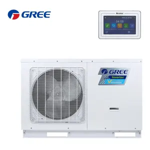 EU Hot Sale R32 R290 DC Inverter Monobloc Heat Pump Air to Water 3 In 1 Floor Heating Cooling Hot Water Fan Coil Unit