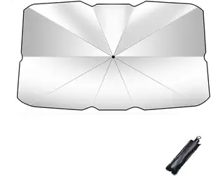 Parasol para parabrisas de coche, sombrilla plegable para coche, cubierta para proteger el vehículo del sol UV