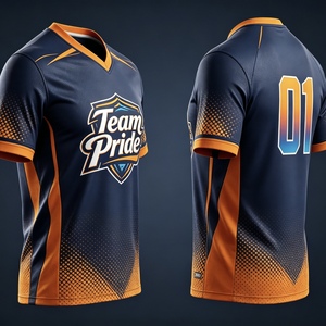 <span class=keywords><strong>Maillot</strong></span> <span class=keywords><strong>de</strong></span> football personnalisé en polyester tricoté 100 %, motif imprimé, respirant, séchage rapide, anti-plis, kit d'équipe - Product Image 4
