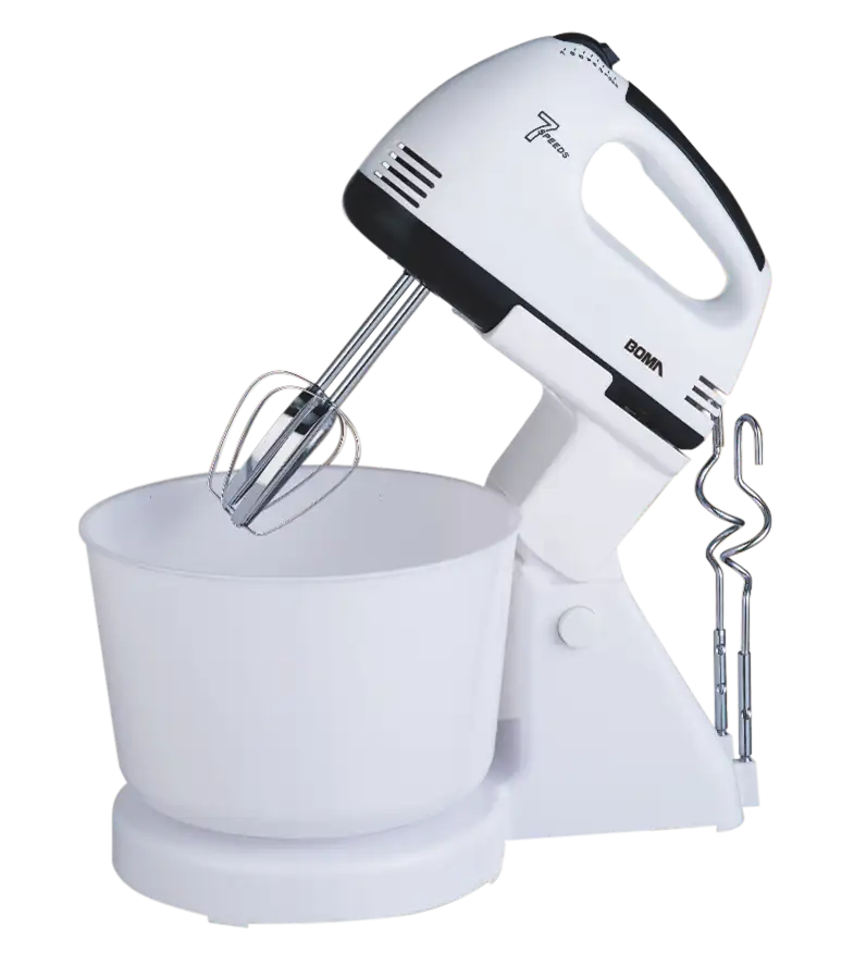 Mezclador de mano eléctrico con tazón, máquina mezcladora de crema batida con soporte para restaurante, aparato de cocina