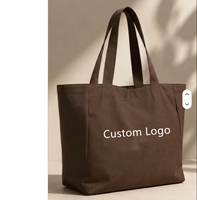Sacs fourre-tout surdimensionnés avec logo personnalisé, en toile de coton, réutilisables, durables, grands sacs de courses, sacs sportifs pour le yoga et le pilates