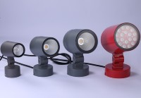 Projecteurs LED extérieurs étanches IP65 en aluminium 30W DC/AC, blanc chaud RGBW, pour jardin, éclairage de cour, aménagement paysager