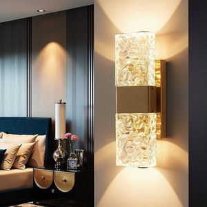 <span class=keywords><strong>Applique</strong></span> <span class=keywords><strong>Murale</strong></span> <span class=keywords><strong>LED</strong></span> Nodric <span class=keywords><strong>Design</strong></span> Doré en Verre pour Décoration Intérieure de <span class=keywords><strong>Salon</strong></span> - Product Image 6