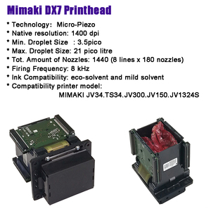Mimaki Jv150 Roland Vs640I Vs540I Vs640 головка принтера Dx7 Ecosolvent печатающая головка Mimaki Jv300 160 Cjv150 Cjv150-160 Dx7 печатающая головка - Product Image 4