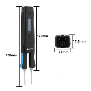 SEQURE HT140 Pince à épiler chaude 2 en 1 et fer à souder Compatible avec les embouts de cartouche C210 et C120 Outil de réparation de dessoudage pour SMD - Product Image 5