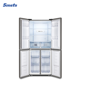 Smeta Oem-refrigerador de acero inoxidable para <span class=keywords><strong>casa</strong></span>, puerta francesa grande, sin escarcha - Product Image 2