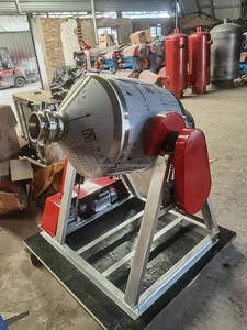 304ステンレス鋼ドラムミキサーグラノーラナットミックスおよびクッキー生地ブレンダーミキサーブレンド混合機用コーンミキサー - Product Image 4