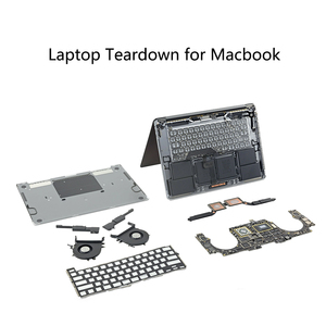Bán buôn máy tính xách tay phần trên cho <span class=keywords><strong>MacBook</strong></span> a2338 Pro M1 2020 màu xám palmrest trường hợp hàng đầu bàn phím với thanh cảm ứng - Product Image 6