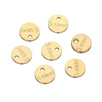 50pcs acier inoxydable petite extrémité queue pendentif à breloque collier Extender chaîne breloques pour bijoux à bricoler soi-même faisant artisanat accessoires