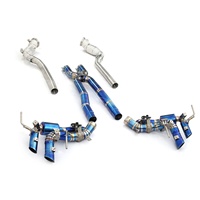 Système d'échappement complet en titane MPER pour Ferrari Purosangue 6.5L V12, avec soupapes OEM, léger, Plug and Play, son de piste