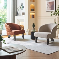 Chaise de loisirs moderne de luxe chaise canapé simple chaise pour maison salle à manger hôtel école hôpital atelier entrepôt-meubles en tissu durable