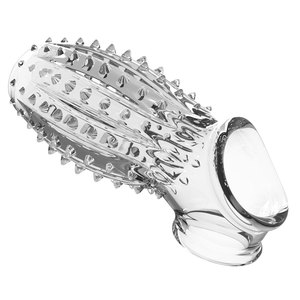 Assassin's Wolf Fang Set Transparent <b>TPE</b> Manual Masturbator For Adult Stimulation - Product Image 1