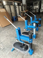 Machine de pose de semelles pour chaussures de sport/sneakers, machine de pressage pour une réparation efficace des chaussures de sport