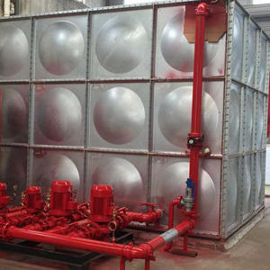 Réservoir d'eau carré en acier inoxydable SS304 personnalisé, assemblé par soudage/visage, pour le stockage d'eau - Product Image 2