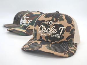 Casquettes de camionneur OEM Camo Richardson 112 avec broderie personnalisée, patch en cuir tissé, casquette ajustée pour papa, casquettes de baseball sportives - Product Image 3