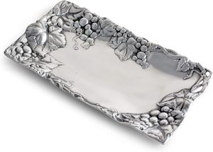 Plateau de service de cuisine moderne de qualité supérieure en aluminium décoratif solide et léger taille personnalisée pour les collations et les boissons - Product Image 5