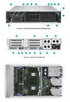 Serveur en rack HPE ProLiant DL560 GEN11 2U personnalisé neuf, processeur Xeon 2,5 GHz en stock