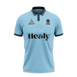 Polo de golf par sublimation Polo d'uniforme tricoté en polyester et spandex pour hommes - Product Image 1