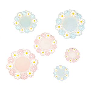 New Design Wholesale Cheap Round Flower Silicone Cup Mat <b>Drink</b> <b>Coasters</b> - Product Image 5