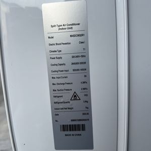 Air Conditioner Split System 9000btu 12000btu 18000btu 24000btu Stock Supply 220V 50hz Cool/heat R32 WIFI Smart Air Conditio - Product Image 3