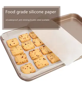 Kitchen Square Tischset Luft fritte use Fett dichtes Silikon papier zum Backen von Lebensmitteln