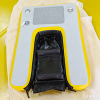 Rampe gonflable pliable pour chien - Plateforme d'entrée aquatique antidérapante pour animaux de compagnie pour piscine