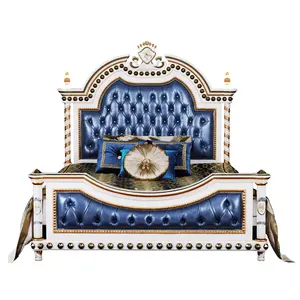 luxury french style white color antique kids bedroom furniture beds china