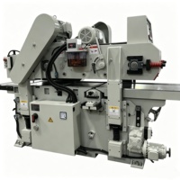Machine à raboter le bois double face robuste, raboteuse de surface à deux côtés pour le traitement du bois massif