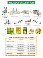 Chaîne de Production Automatique de Chips de Banane, Machine à Chips de Banane et Plantain, Trancheuse à Pommes de Terre