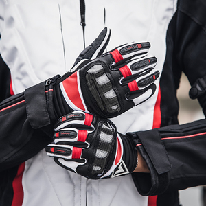 SULAITE Touchscreen guanti protettivi guanti da Motocross Guantes De Carreras Logo personalizzato guanti da moto - Product Image 4