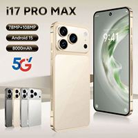 Smartphone I17 Pro Max 5G 2025, nouvelle version, original, double SIM, processeur MTK, écran HD pour jeux, version mondiale