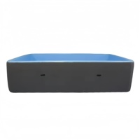 Drop-Stitch PVC Aufblasbarer Swimmingpool 3 Meter Länge Outdoor Tragbar für Kinder CE-Zertifiziert 5mm Dick 2 Jahre Garantie
