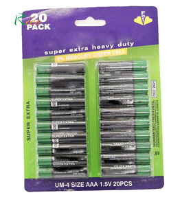 Powercell UM-4 taille 1 5v batterie sèche R03 U M4 AAA 1.5v batterie crayon pour télécommande jouets caméra batterie robuste - Product Image 1