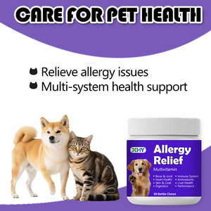 תזונה הרגעה טבעית לכלבים וחתולים להקלה אלרגיה לחתולים בריאות לחיות מחמד תוספת לועסים - Product Image 3