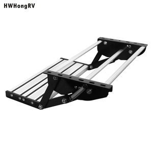 Escalón Manual Plegable de Aluminio Modelo <span class=keywords><strong>F1</strong></span> para Autocaravana y Remolque, Escalón Individual para RV, Gran Venta - Product Image 6