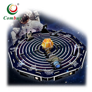 الفضاء EPS ورقة لعبة أطفال بناء مكعب متعة ثلاثية الأبعاد اللغز - Product Image 1