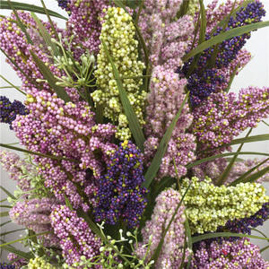 Plante Artificielle en <span class=keywords><strong>Pot</strong></span> pour Jardin, Porche, Maison, Bureau, Fleurs Décoratives pour Thanksgiving - Product Image 5