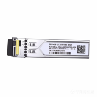 1.25g 10km BIDI SFP Module, 1000BASE-BX-D BIDI WDM Transceiver, Tx1550 / Rx1310nm DDM LC WDM Optical Fiber Transceiver for Cisco