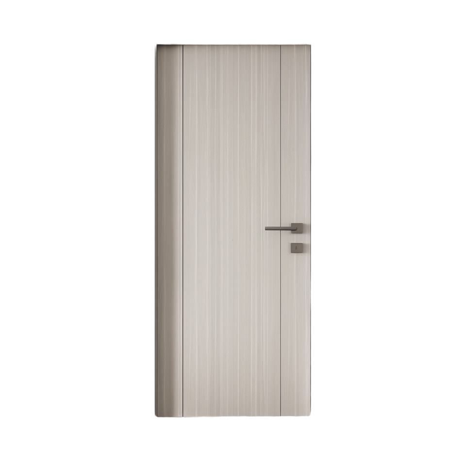 Minimalist Wooden Particle Board Polymer Door for Apartment Office ...