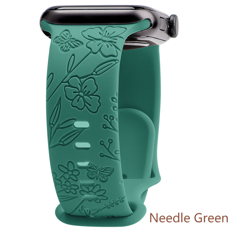 เข็มสนสีเขียว (มีรูปแบบผีเสื้อ)