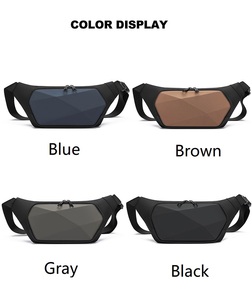 Custom Logo Waterproof Hardshell Urban Phone Crossbody Chest Bum Everywhere Belt Sling Waist <strong>Bag</strong> Fanny Pack for <strong>Men</strong> - Product Image 3