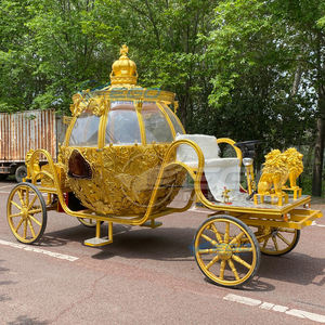 Лошадиная коляска Золушка для продажи, специальный транспорт, фэнтези, коляска с тыквой, электрическая коляска для продажи - Product Image 3