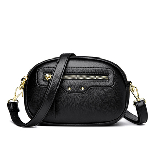 Bolso Bandolera de PU de Alta Calidad, Diseño Geométrico, Estilo Vintage para Mujer Lujoso - Product Image 1