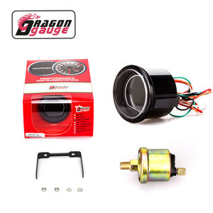 DRAGON <span class=keywords><strong>GAUGE</strong></span> Vloeibaar Kristal Display <span class=keywords><strong>52mm</strong></span> 150 PSI Oliedrukmeter Met Sensor Autometer Blauw Rood Licht Digitaal 12v (6256-B) - Product Image 3