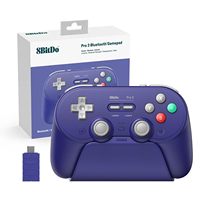Control Inalámbrico 8BitDo Pro 3 con Botón Turbo y Estación de Carga para /Steam Deck/ One/PC Windows Android SteamOS