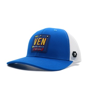 โรงงาน BSCI รับผลิตแบบ OEM ODM หมวกแก๊ปทรง Trucker 6 แผง แบบกำหนดเอง สไตล์ Richardson 112 พร้อมโลโก้ป้ายยาง ผ้าฝ้าย 100% คุณภาพสูง สองสี - Product Image 1