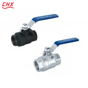 ANSI 2-Piece Manual Ball 304/316 Stainless Steel 1000 WOG Internal Thread Soft <b>Seal</b> for Water Oil Gas Systems - Product Image 1