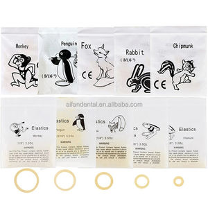 [Aifan dentaire] Offres Spéciales 5000 pièces cravates/sac 3.5OZ caoutchouc orthodontique élastique renard - Product Image 5