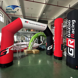 Arche gonflable pour événements sportifs, rallye automobile en plein air, porte d'entrée, marquage, événements sportifs, ligne étoile, gonflable personnalisé, entrée gonflable - Product Image 1